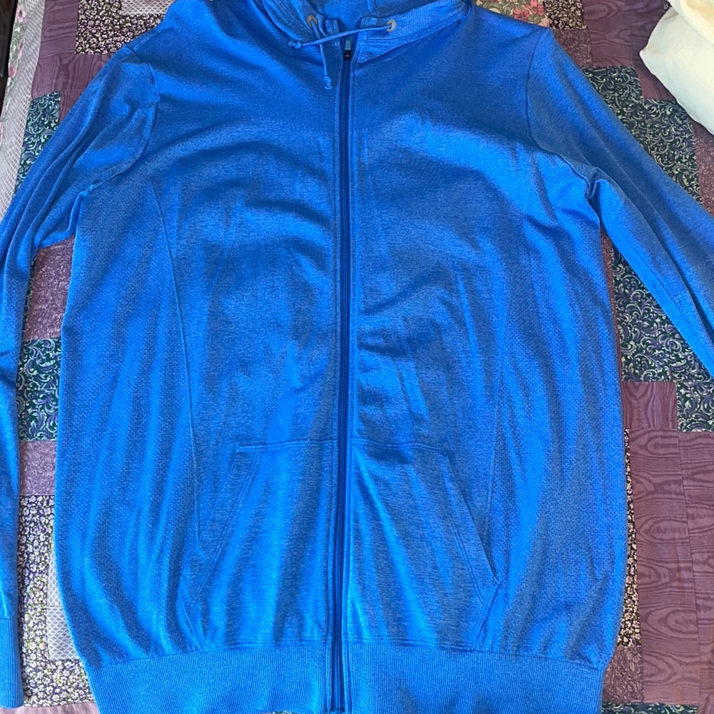 Nike Zip Up jacket lightweight blue